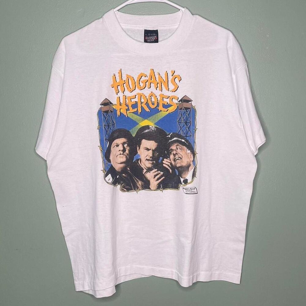 Vintage 1986 Screen Stars Hogan’s Heroes Promo T-shirt